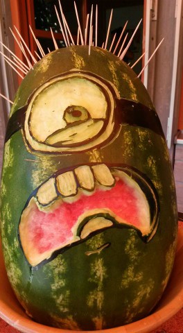 "Muuaaaaahhhh, ein Melonen-Minion!" Modern Arts im boomerang