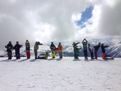Snowboarden mit HIGH FIVE Foto: High Five