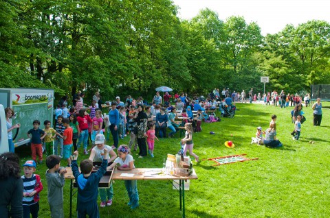 Familienfest an der Karl-Lipp-Straße Foto: Benjamin Hilbig