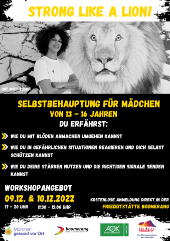 Strong like a Lion! @ Freizeitstätte bommerang
